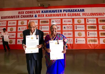 Founders Awarded Karmaveer Global Fellowship | SDIE